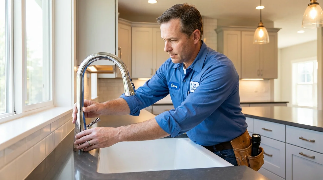 Kitchen faucet installation by Johns Plumbing LLC in Florence